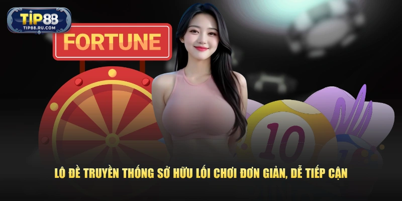 Lô đề truyền thống sở hữu lối chơi đơn giản, dễ tiếp cận